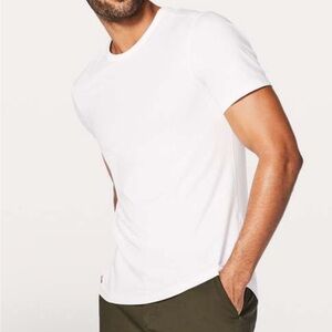 NWT Lululemon 5 Year Basic T white size S technical performance tee retail $58!